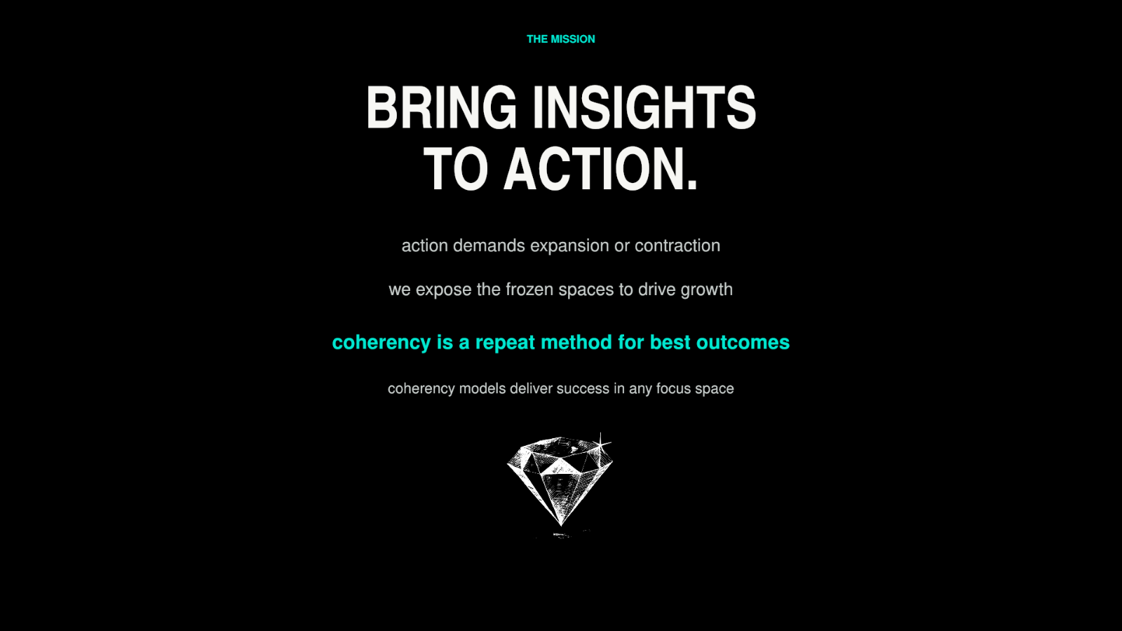 Insights to actions.