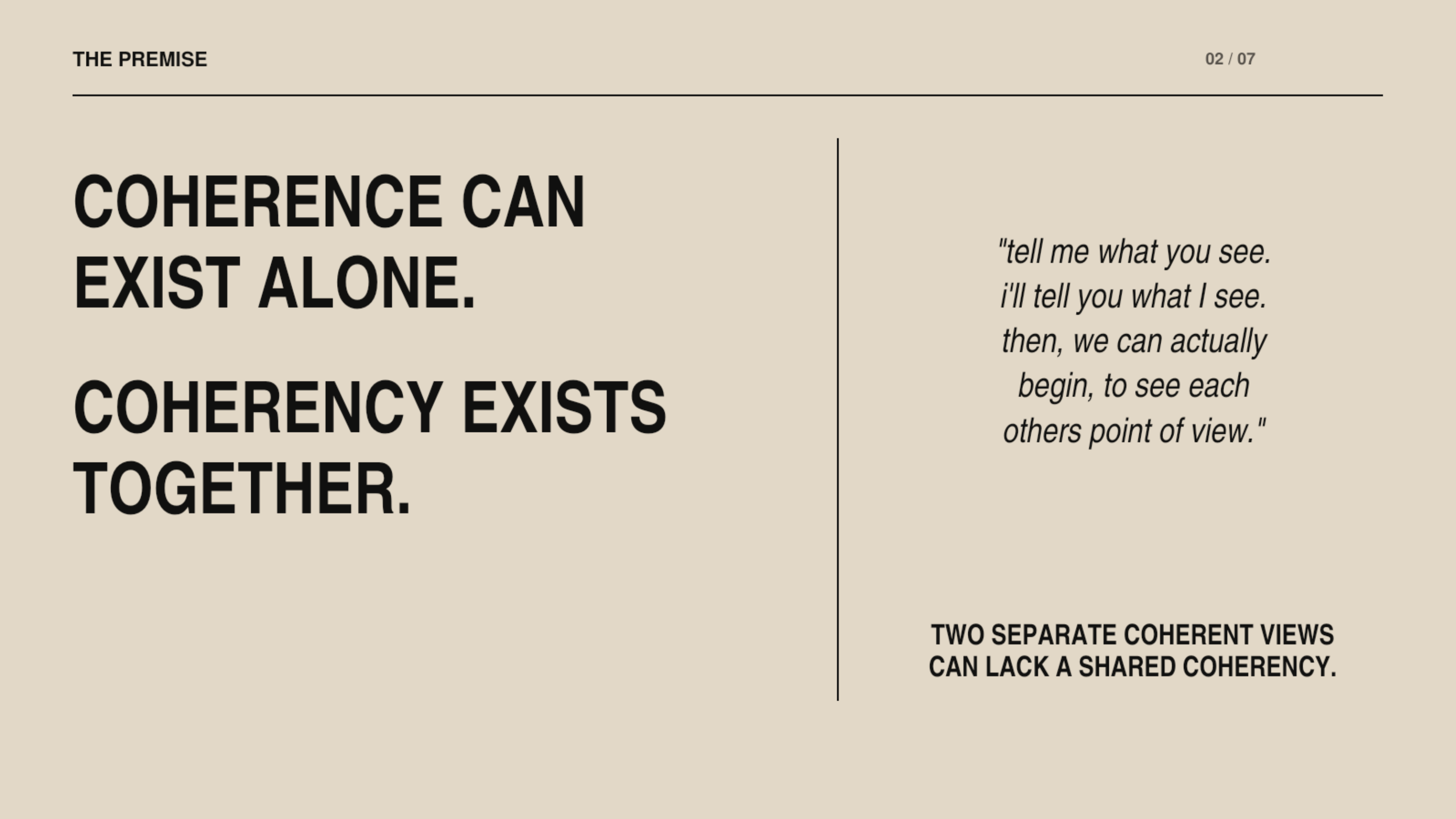 The Premise